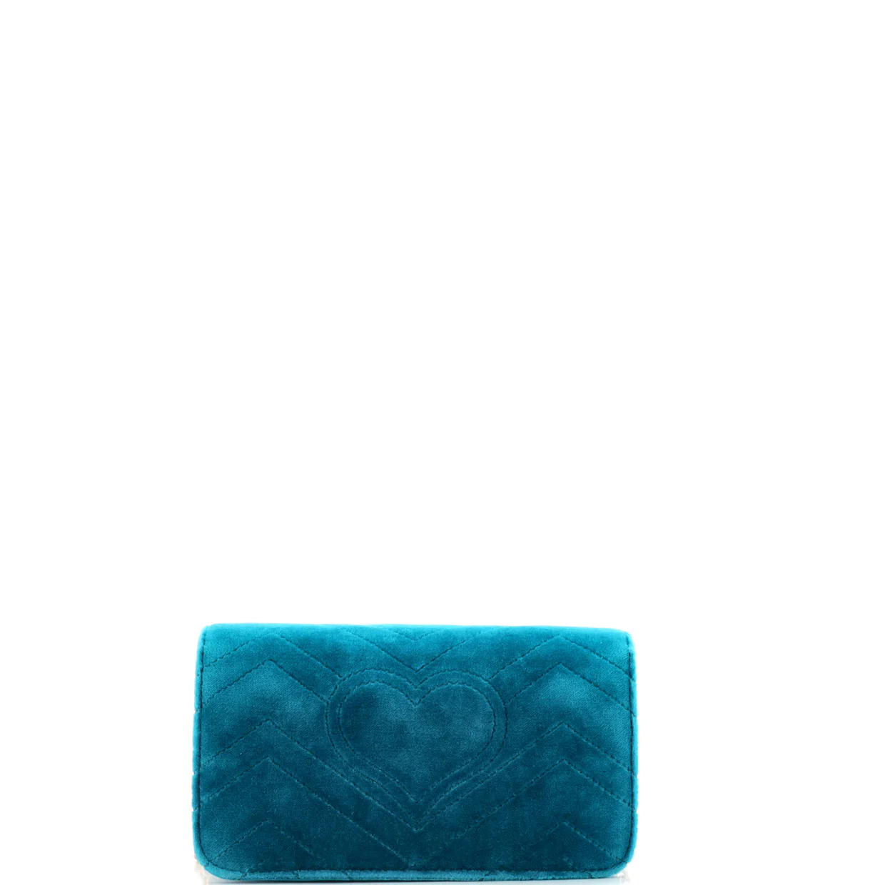 GG Marmont Chain Flap Bag Matelasse Velvet Mini - Deep Luxury