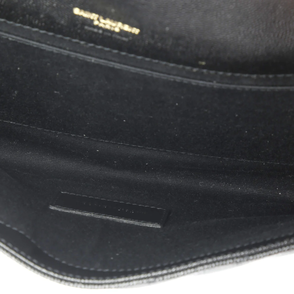 Classic Monogram Envelope Wristlet Clutch Matelasse Chevron Leather - Deep Luxury