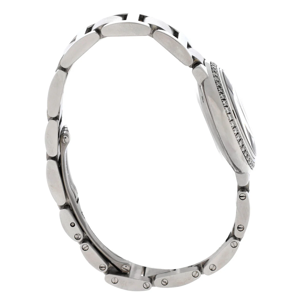 Ballon Bleu de Cartier Quartz Watch Stainless Steel with Diamond Bezel 28 - Deep Luxury