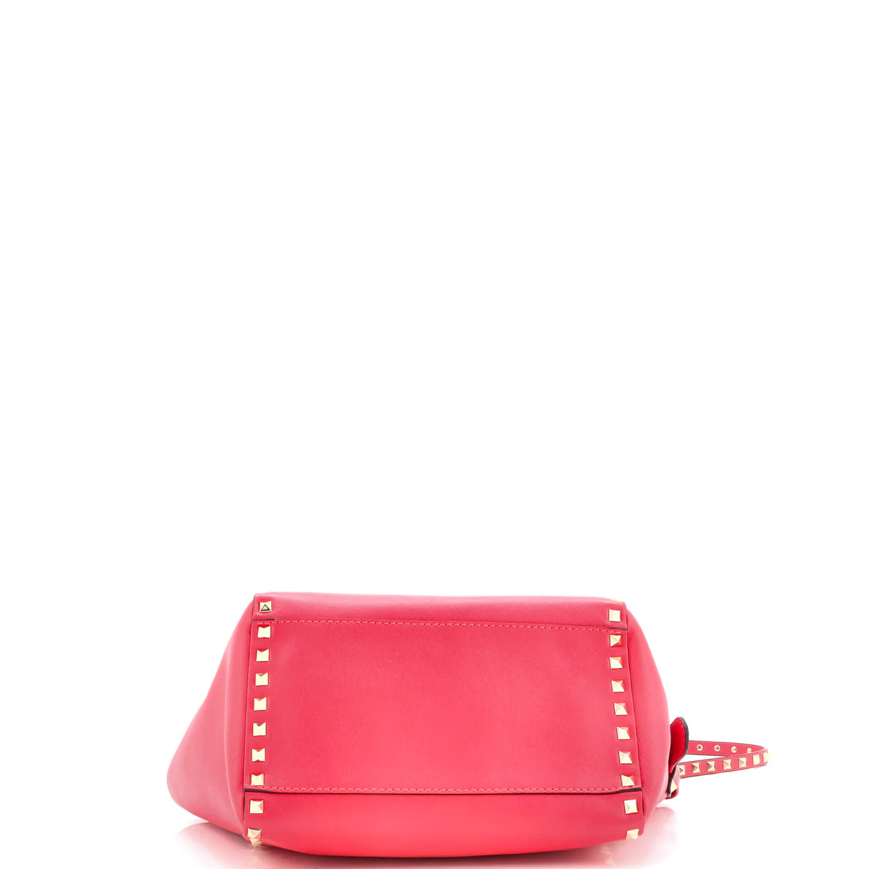 Rockstud Tote Rigid Leather Small - Deep Luxury