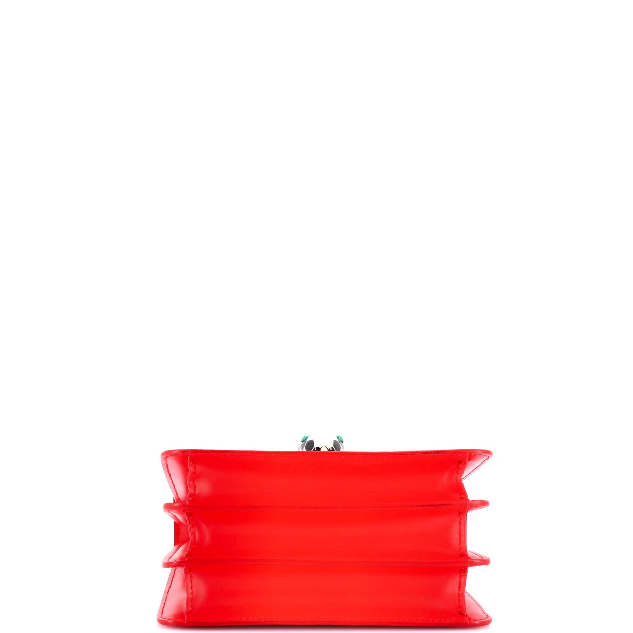 Serpenti Forever Top Handle Bag Leather and Stingray Small - Deep Luxury