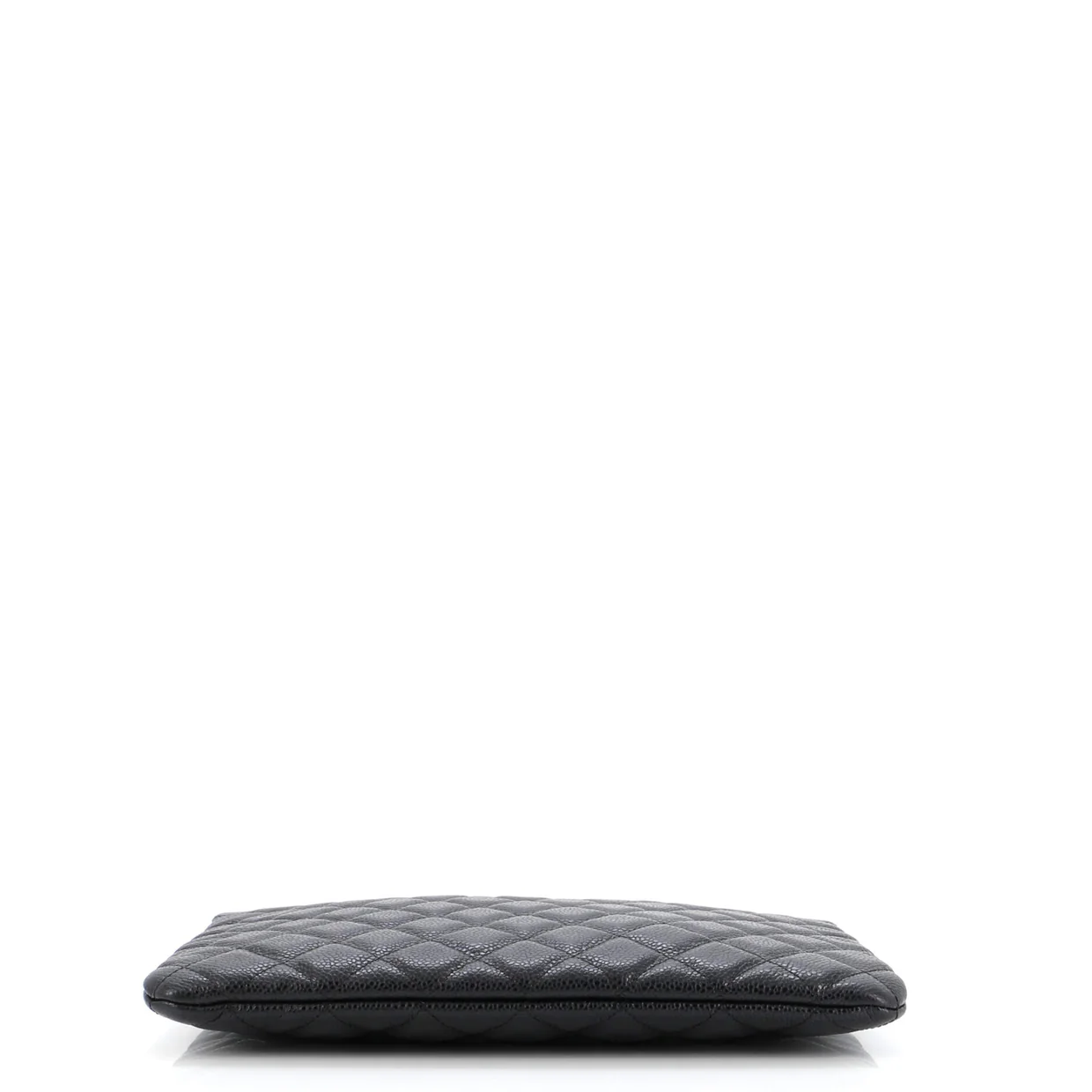 O Case Clutch Quilted Caviar Medium - Deep Luxury
