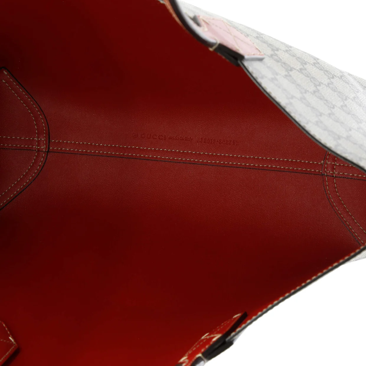 Reversible Tote GG Print Leather Small - Deep Luxury