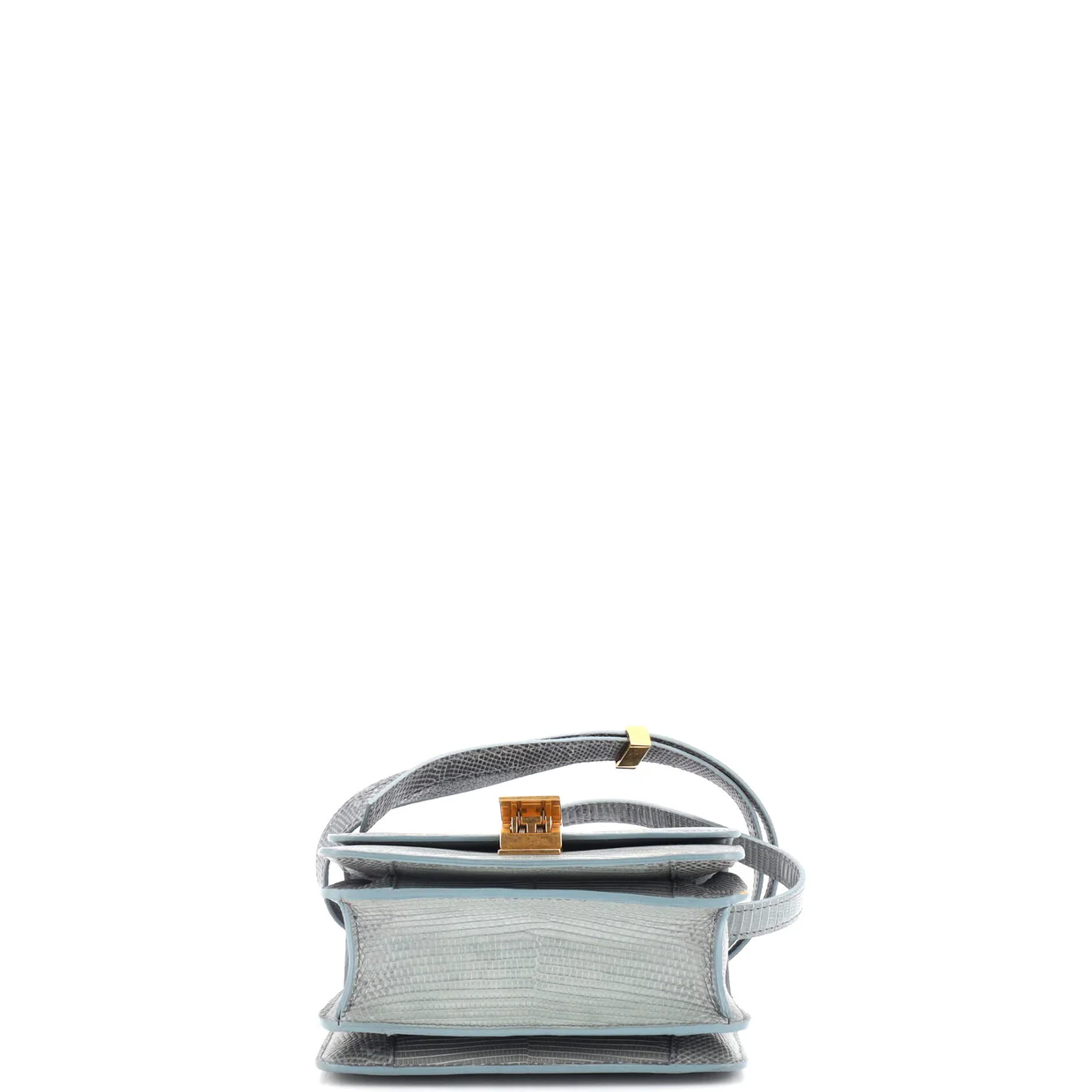 Classic Box Bag Lizard Small - Deep Luxury