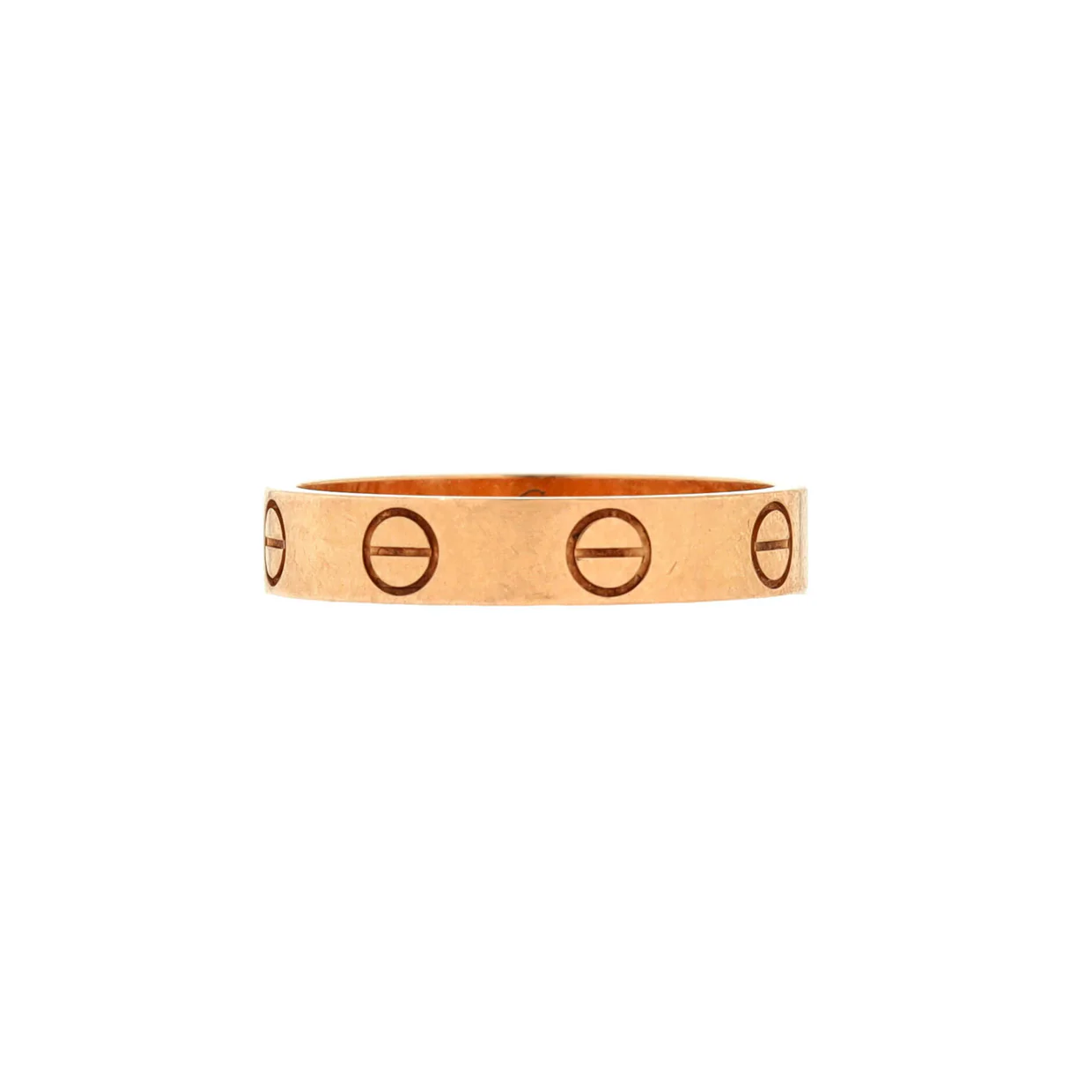 Love Wedding Band Ring 18K Rose Gold - Deep Luxury