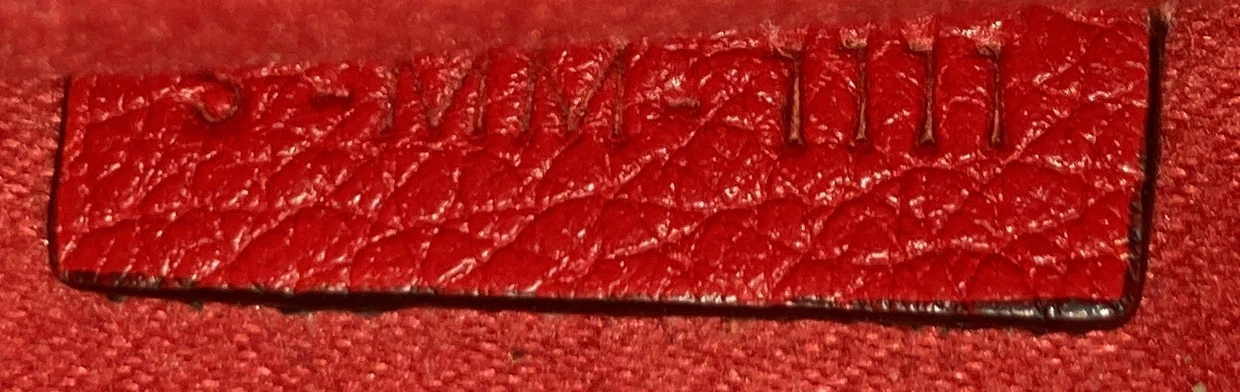 Luggage Bag Grainy Leather Nano - Deep Luxury