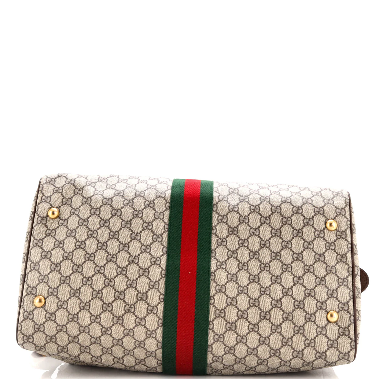 Ophidia Carry On Duffle Bag GG Coated Canvas Medium - Deep Luxury