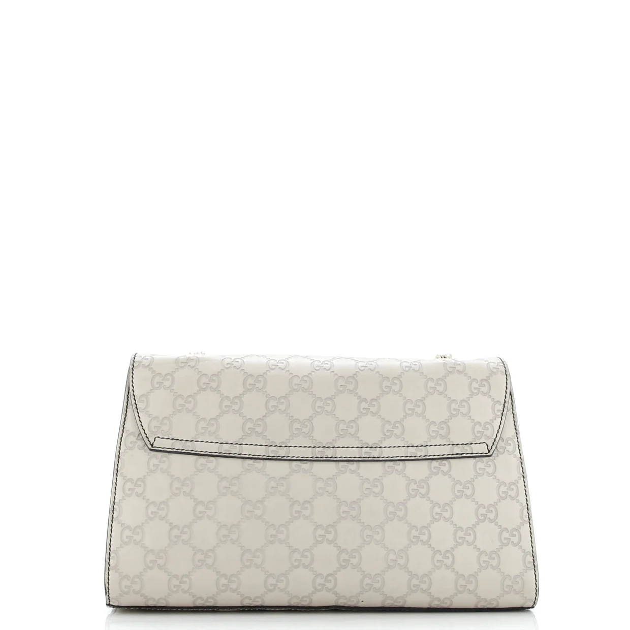 Emily Chain Flap Bag Guccissima Leather Medium - Deep Luxury