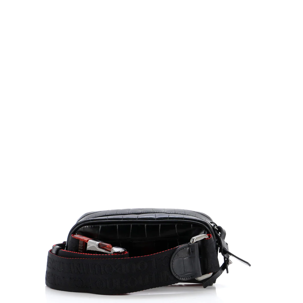 Blaster Waist Bag Alligator Embossed Calfskin - Deep Luxury