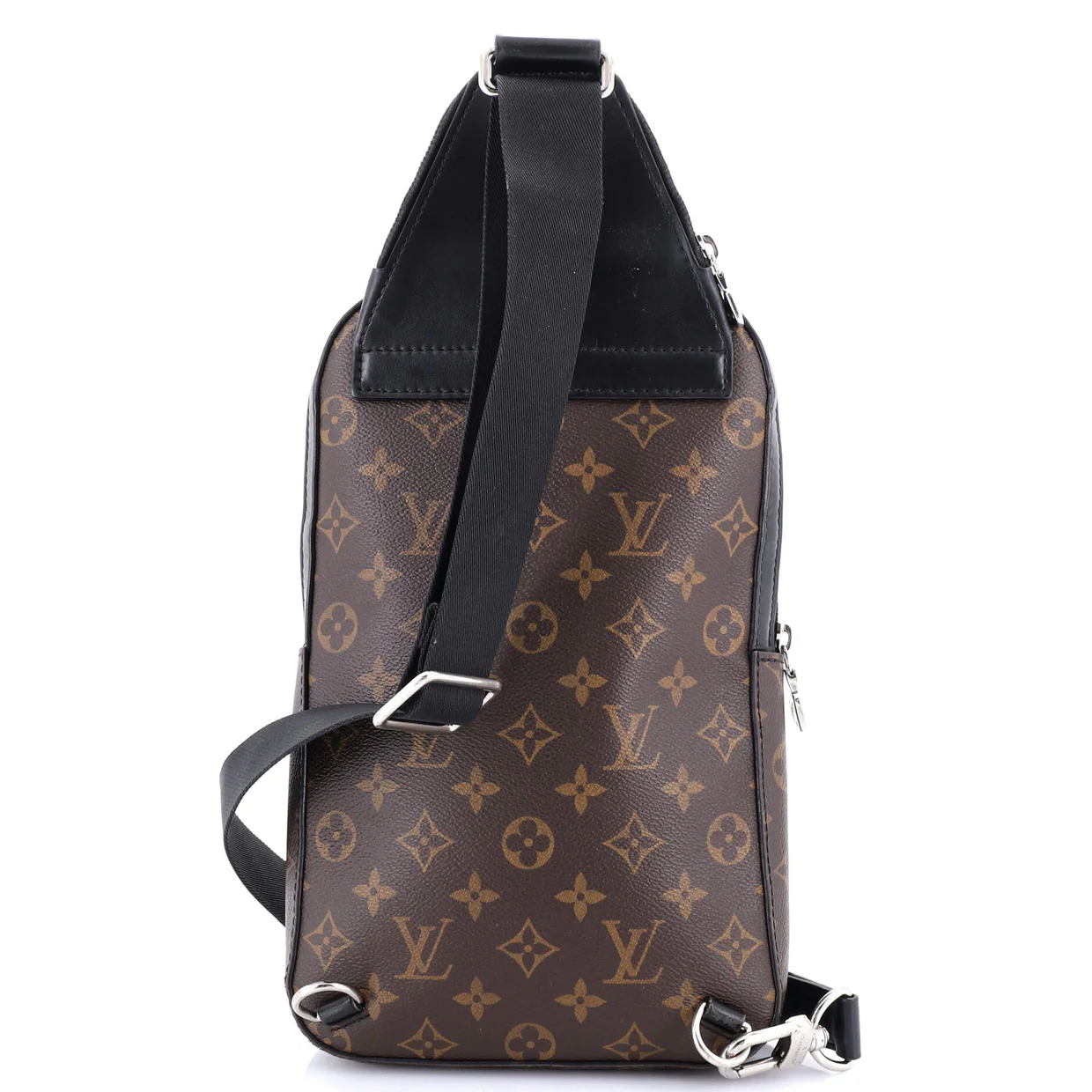 Avenue Sling Bag NM Macassar Monogram Canvas - Deep Luxury
