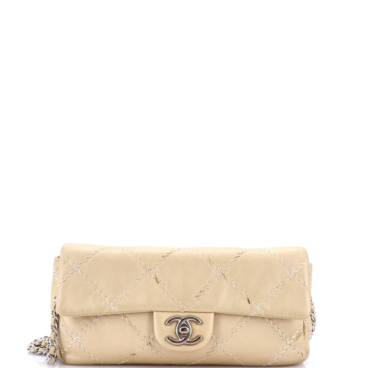 Ultimate Stitch Flap Bag Quilted Calfskin Small - Deep Luxury