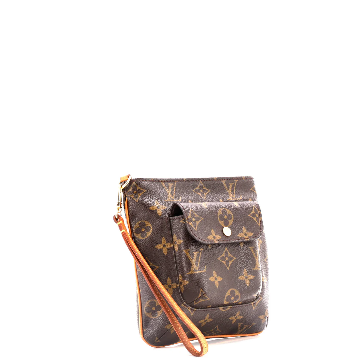 Partition Wristlet Clutch Monogram Canvas - Deep Luxury