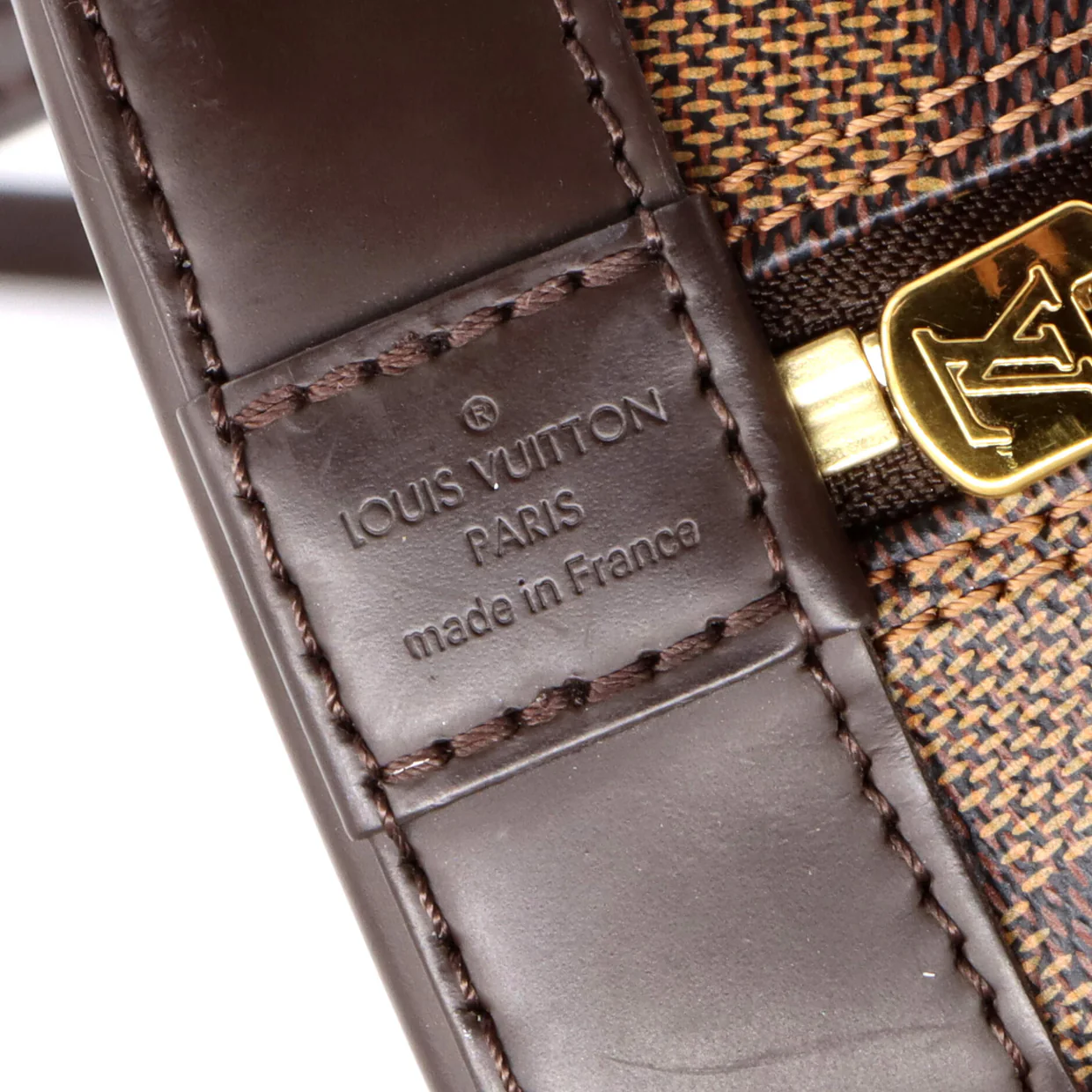 Alma Handbag Damier BB - Deep Luxury