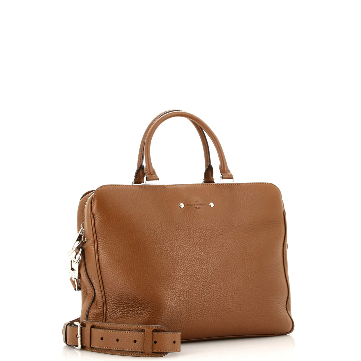 Armand Briefcase Taurillon Leather - Deep Luxury