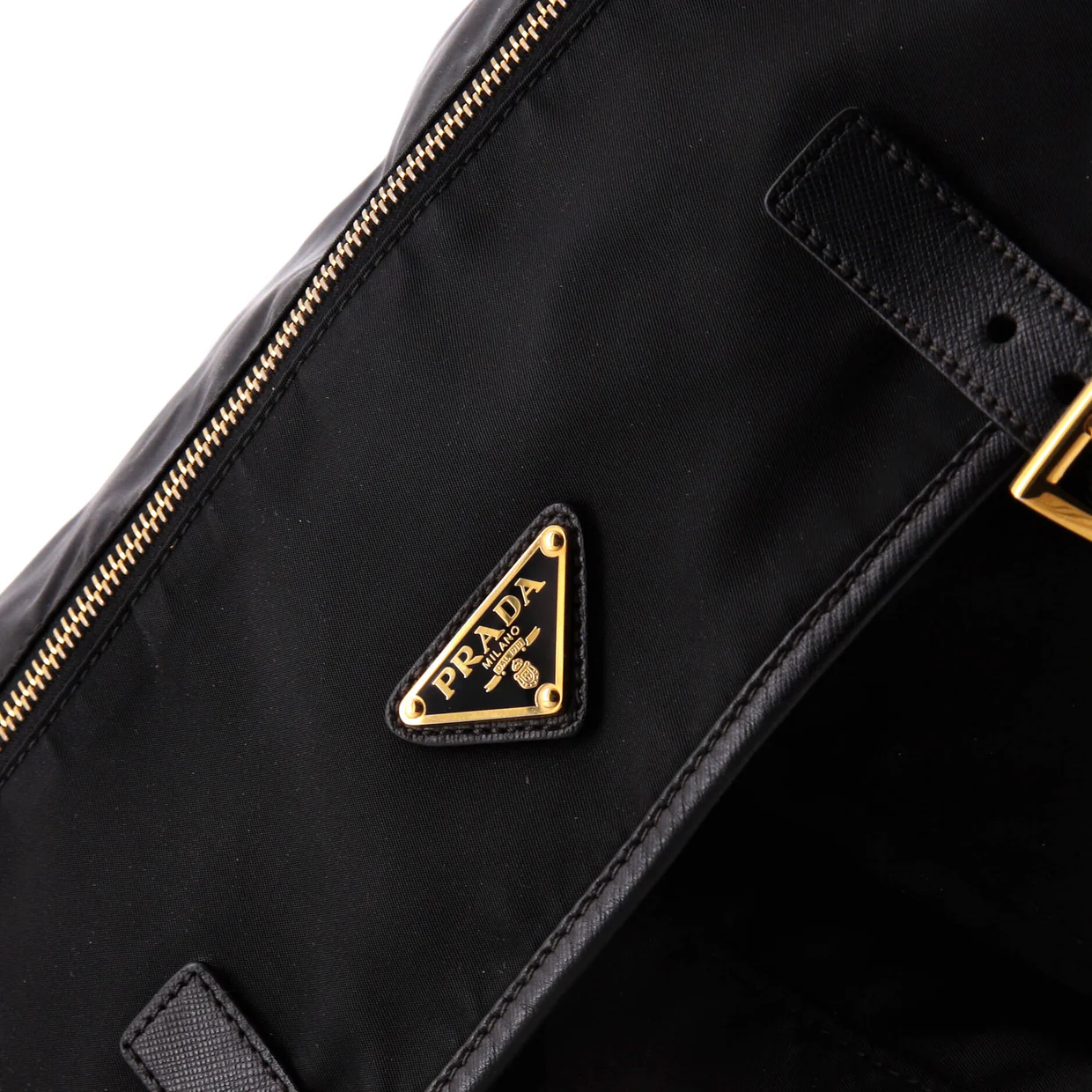 Double Buckle Flap Messenger Bag Tessuto Large - Deep Luxury