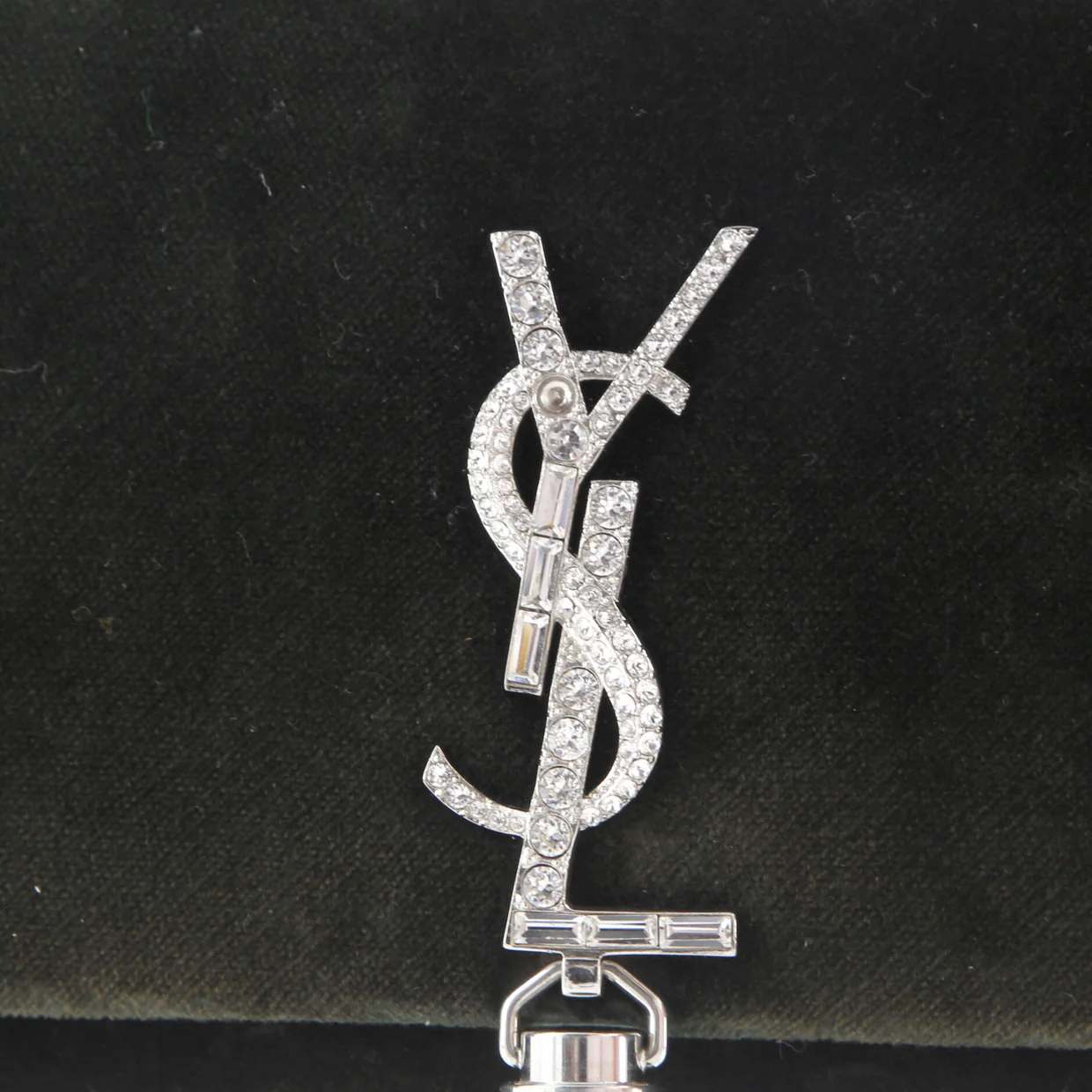 Classic Monogram Tassel Chain Wallet Velvet - Deep Luxury
