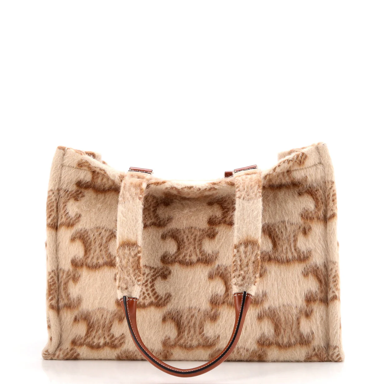 Cabas Thais Tote Triomphe Wool Large - Deep Luxury