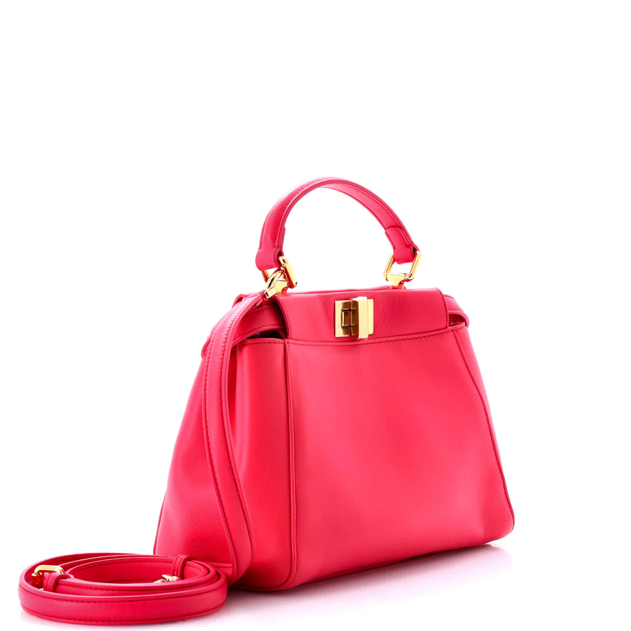 Peekaboo Bag Leather Mini - Deep Luxury
