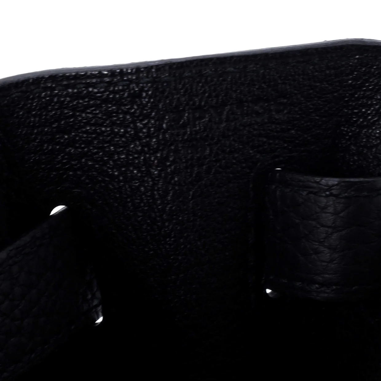 Kelly Handbag Noir Togo with Palladium Hardware 32 - Deep Luxury