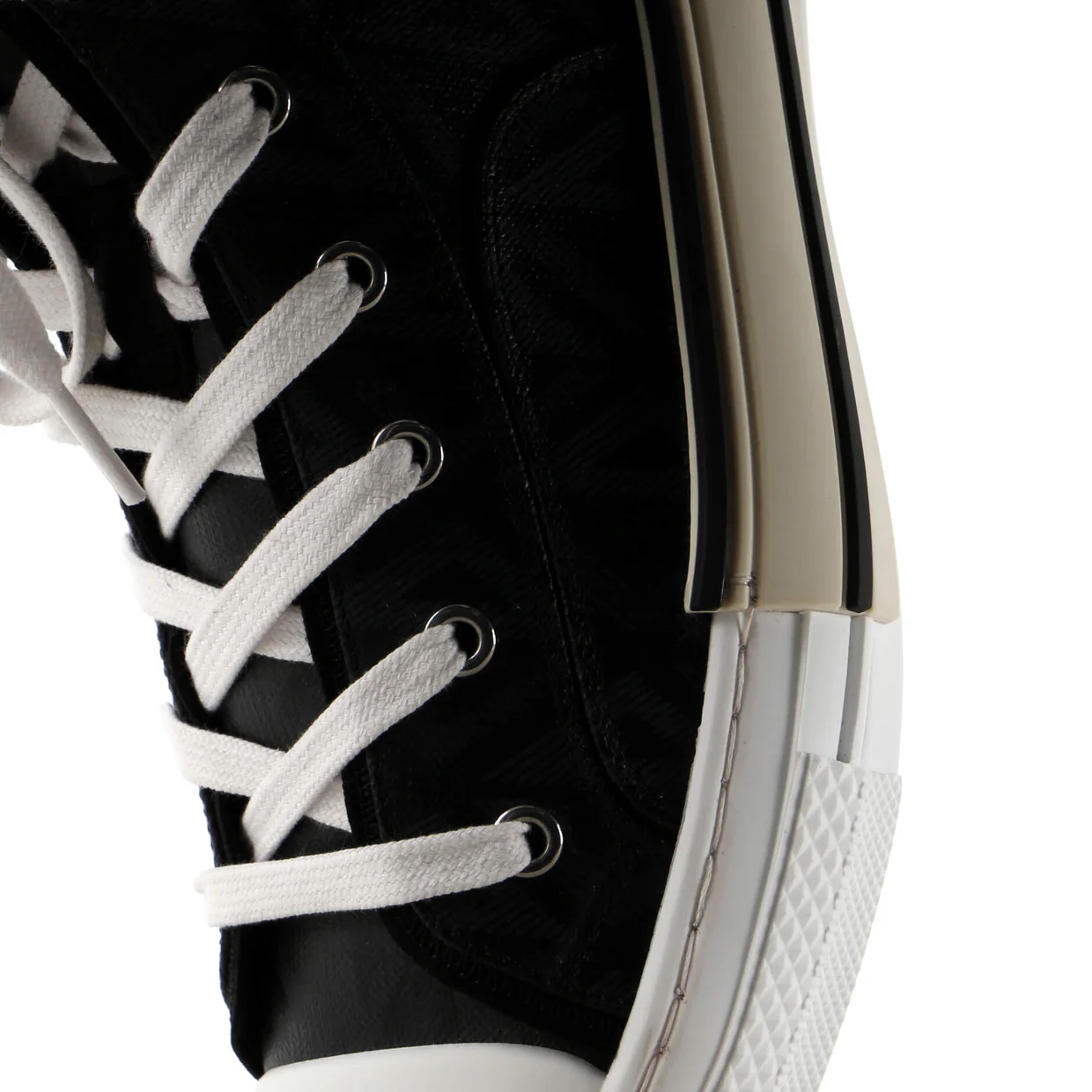 Men's B23 High-Top Sneakers CD Diamond Coated Canvas - Deep Luxury