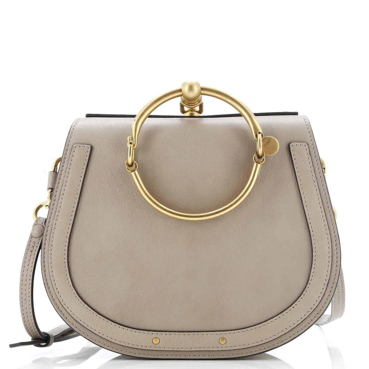 Nile Crossbody Bag Leather Medium - Deep Luxury