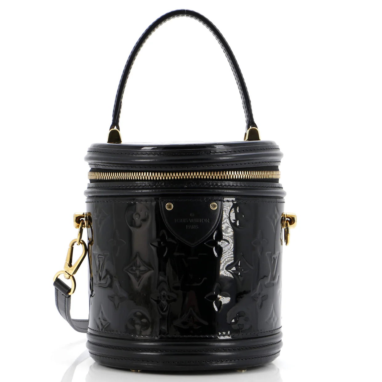 Cannes Handbag Monogram Vernis - Deep Luxury