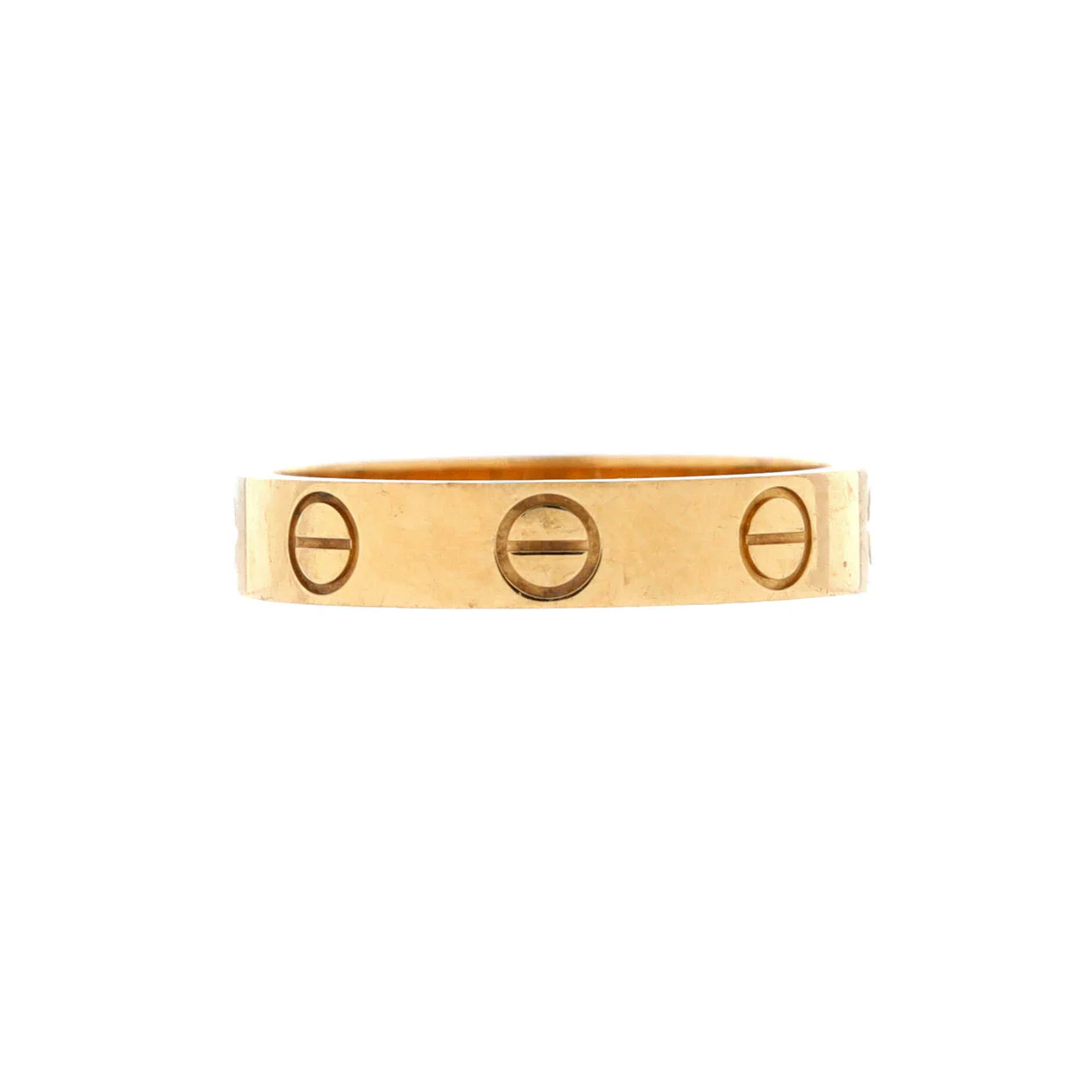 Love Wedding Band Ring 18K Yellow Gold - Deep Luxury