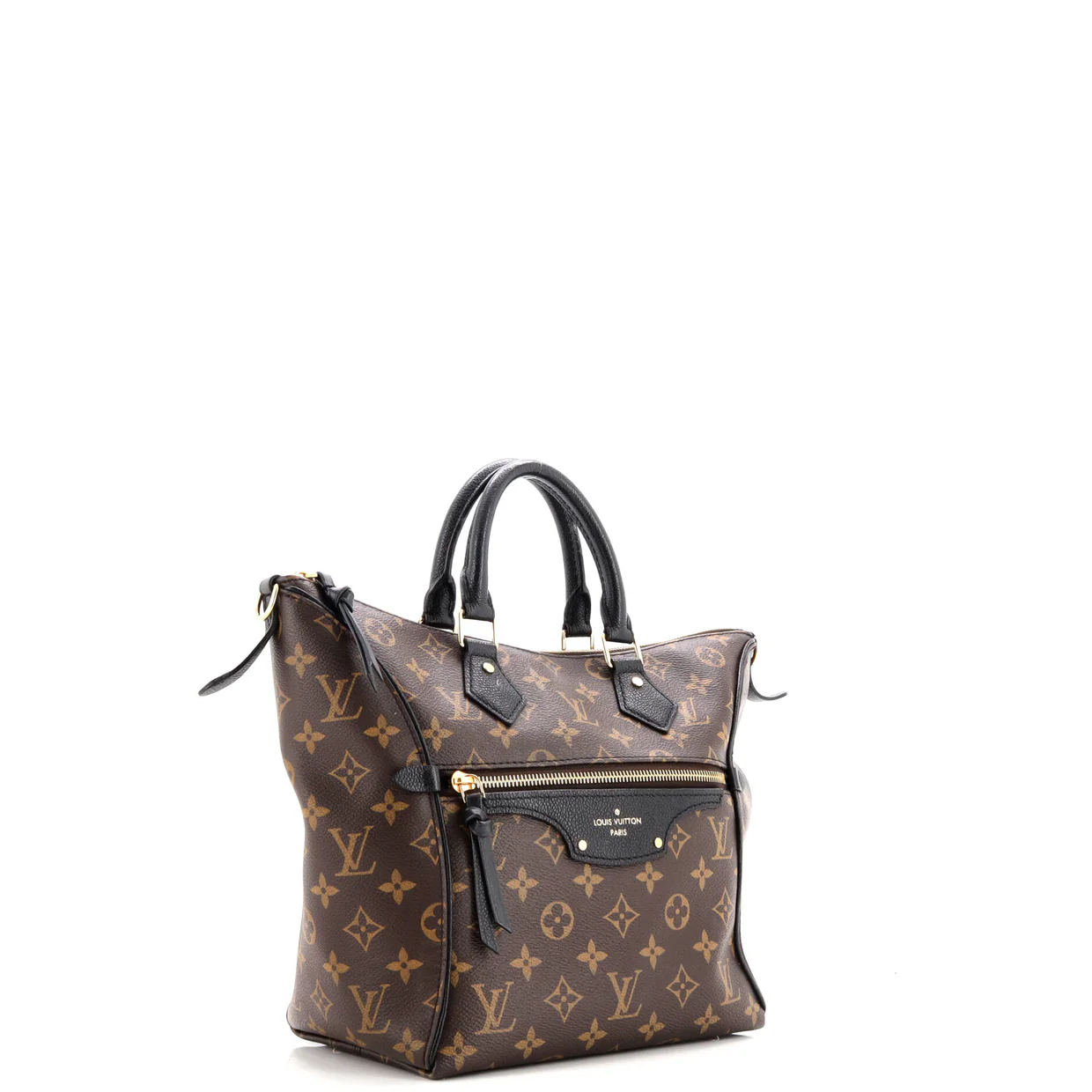 Tournelle Tote Monogram Canvas with Leather PM - Deep Luxury