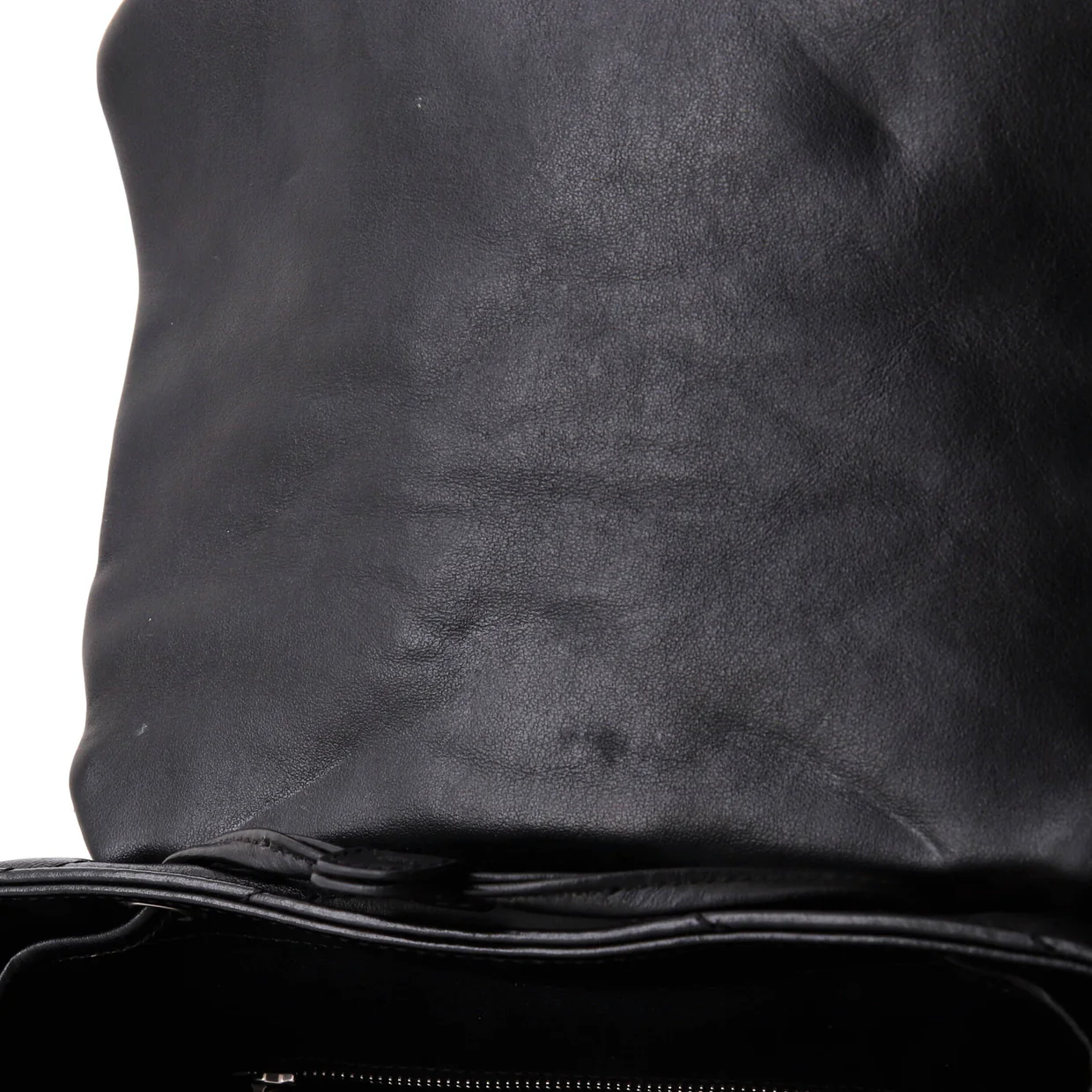 LouLou Backpack Matelasse Chevron Leather Medium - Deep Luxury