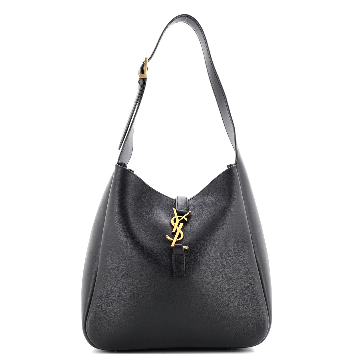 Le 5 a 7 Supple Hobo Leather Small - Deep Luxury