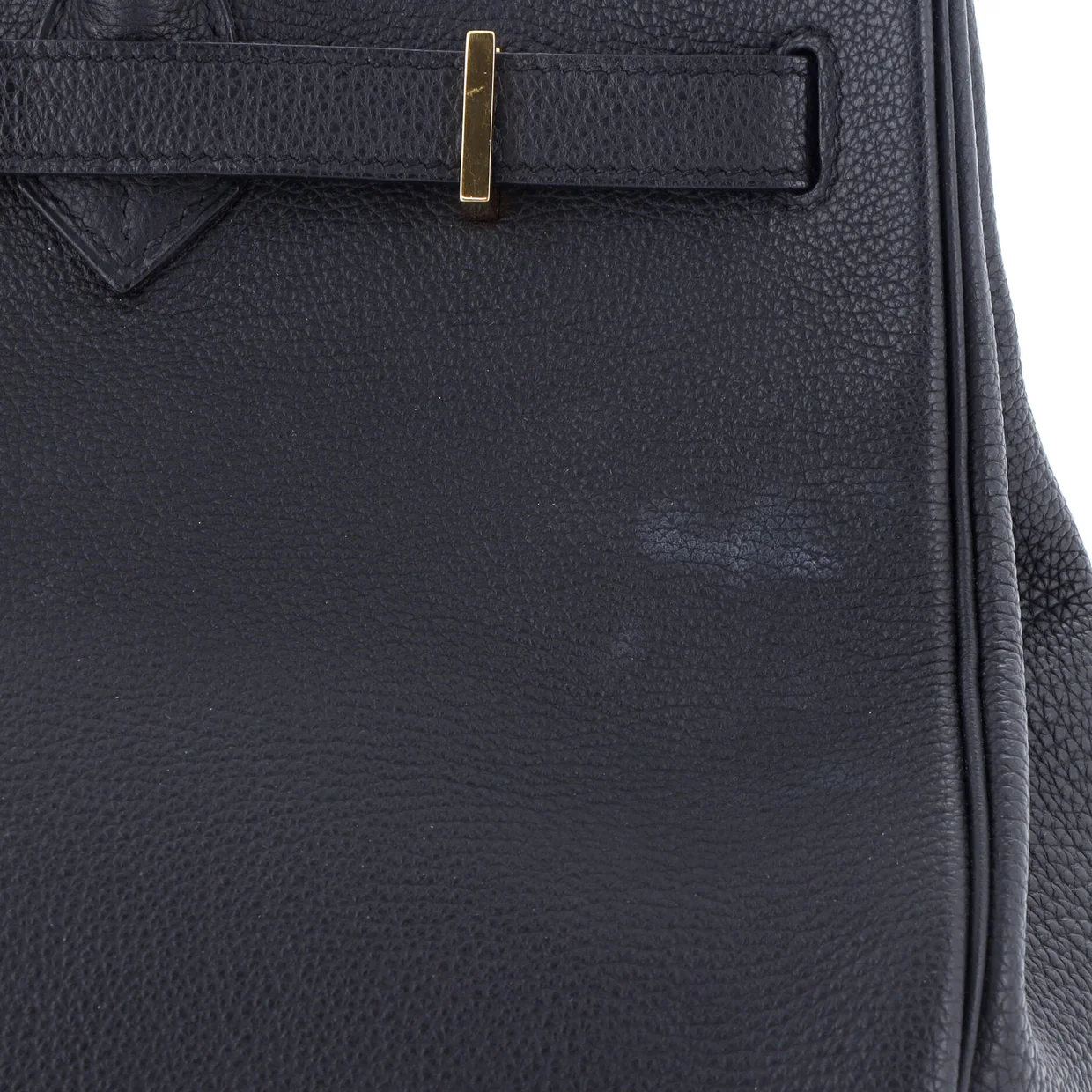 Birkin Handbag Noir Togo with Gold Hardware 35 - Deep Luxury