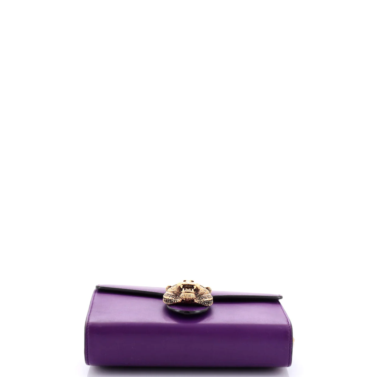 Animalier Chain Wallet Leather - Deep Luxury