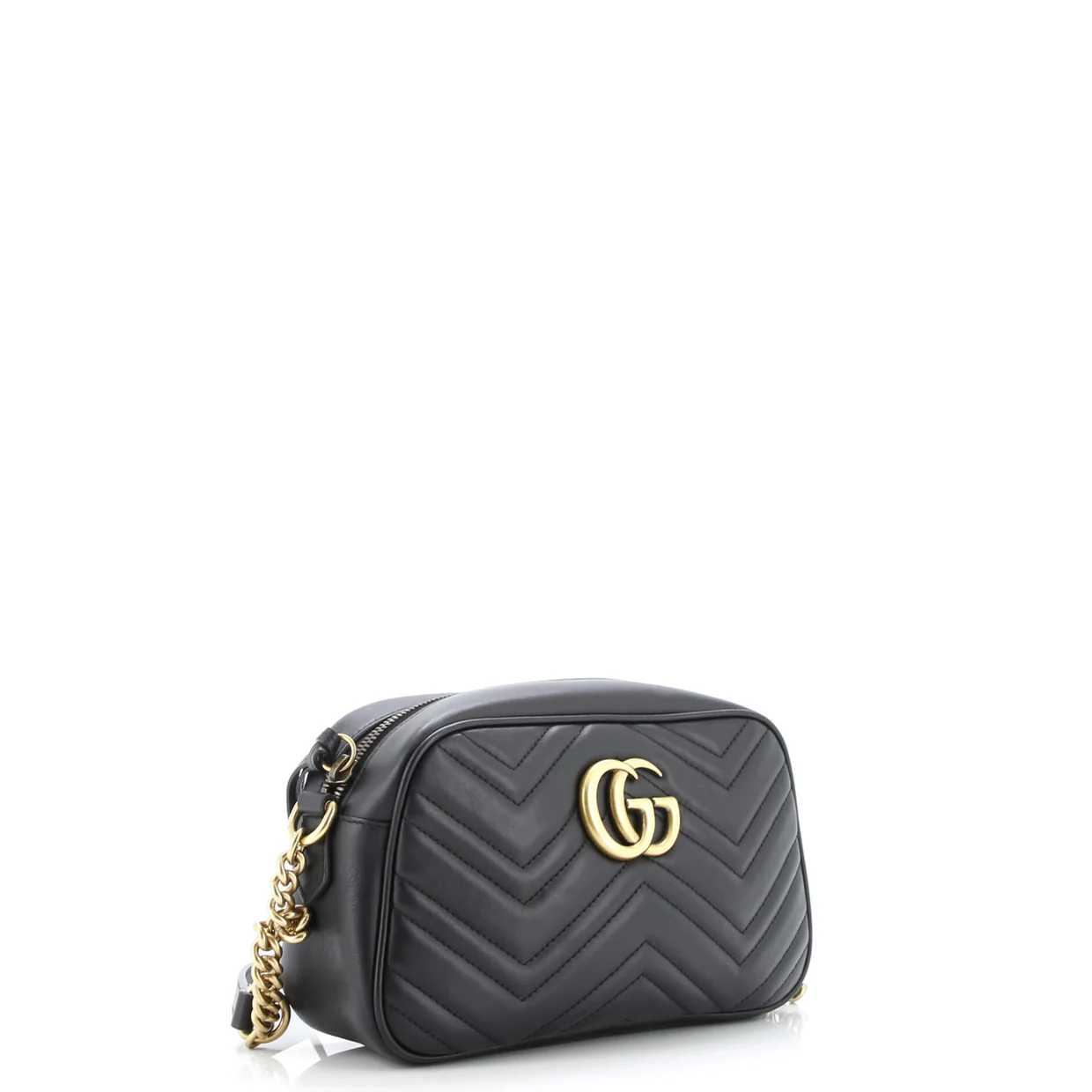 GG Marmont Shoulder Bag Matelasse Leather Small - Deep Luxury