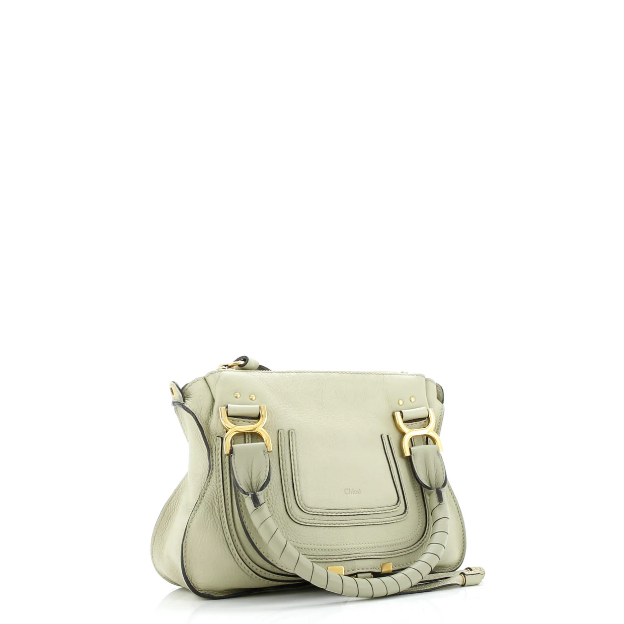 Marcie Satchel Leather Small - Deep Luxury