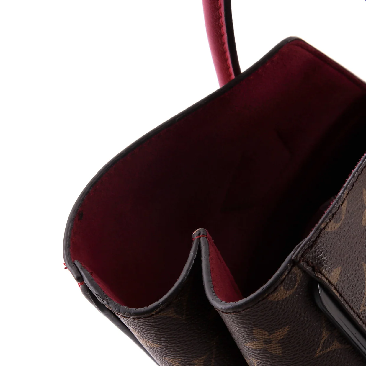 Kimono Handbag Monogram Canvas and Leather MM - Deep Luxury