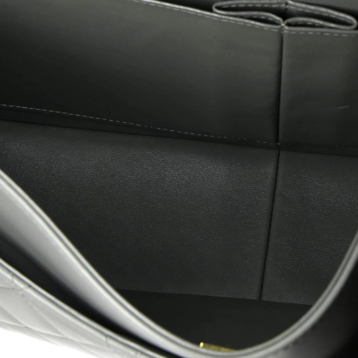 Classic Double Flap Bag Quilted Lambskin Jumbo - Deep Luxury