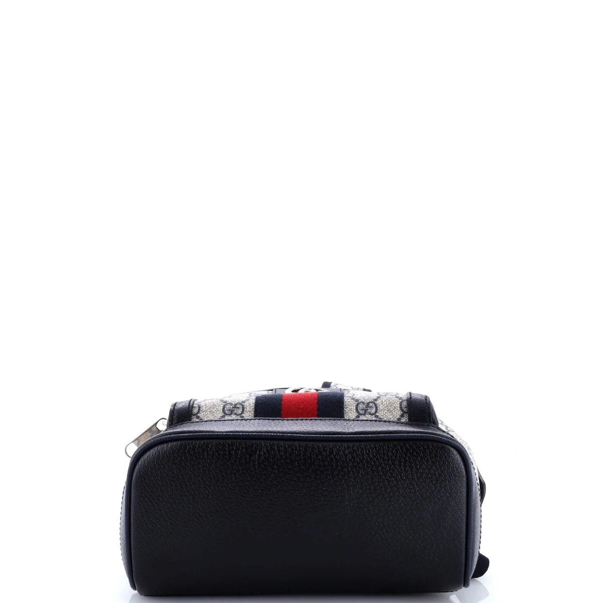 Ophidia Backpack GG Coated Canvas and Leather Small - Deep Luxury