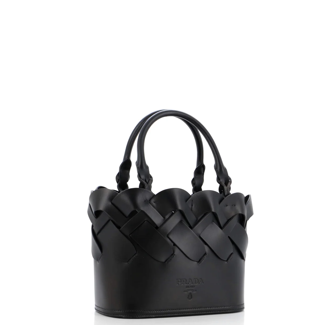 Tress Tote Leather Small - Deep Luxury