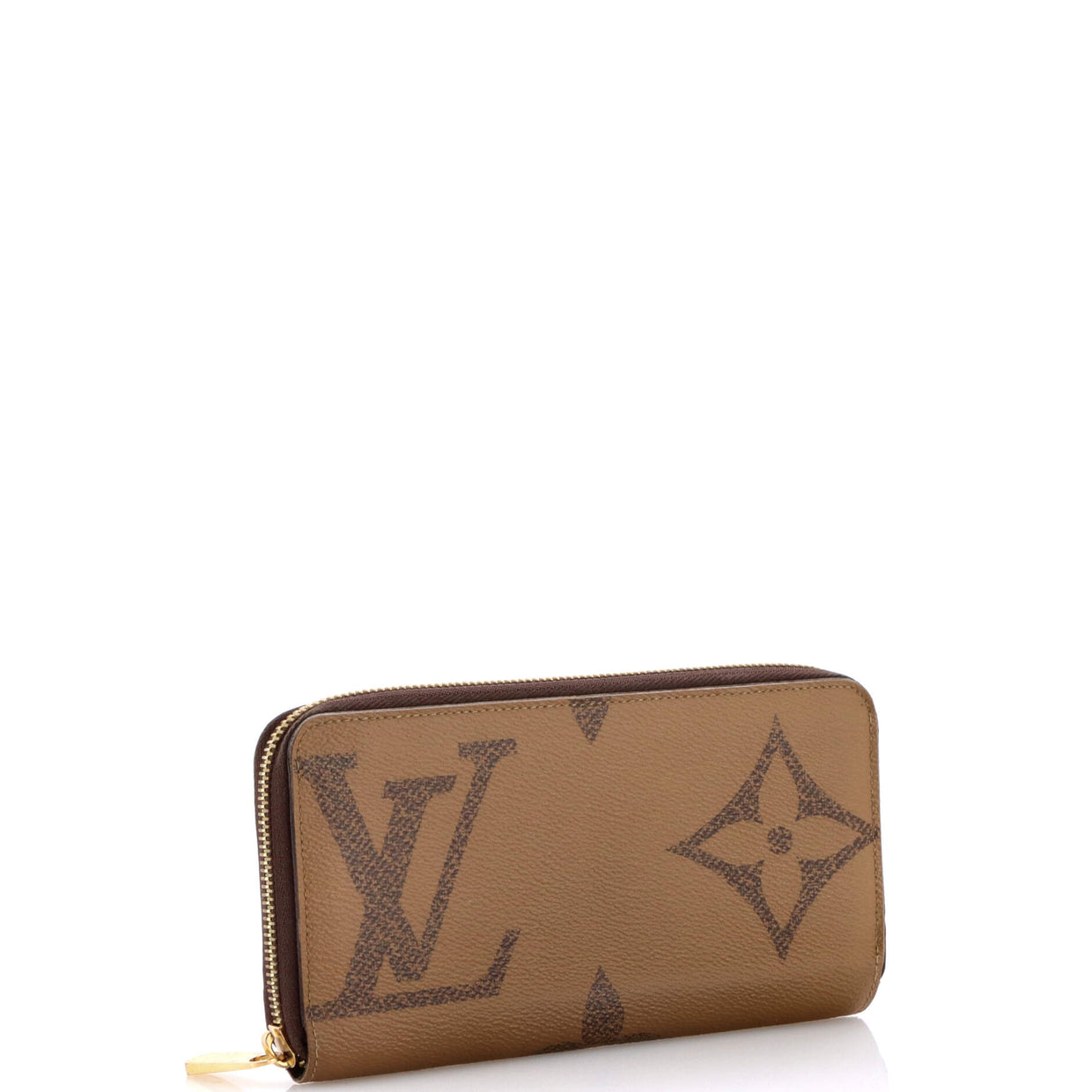 Zippy Wallet Reverse Monogram Giant - Deep Luxury