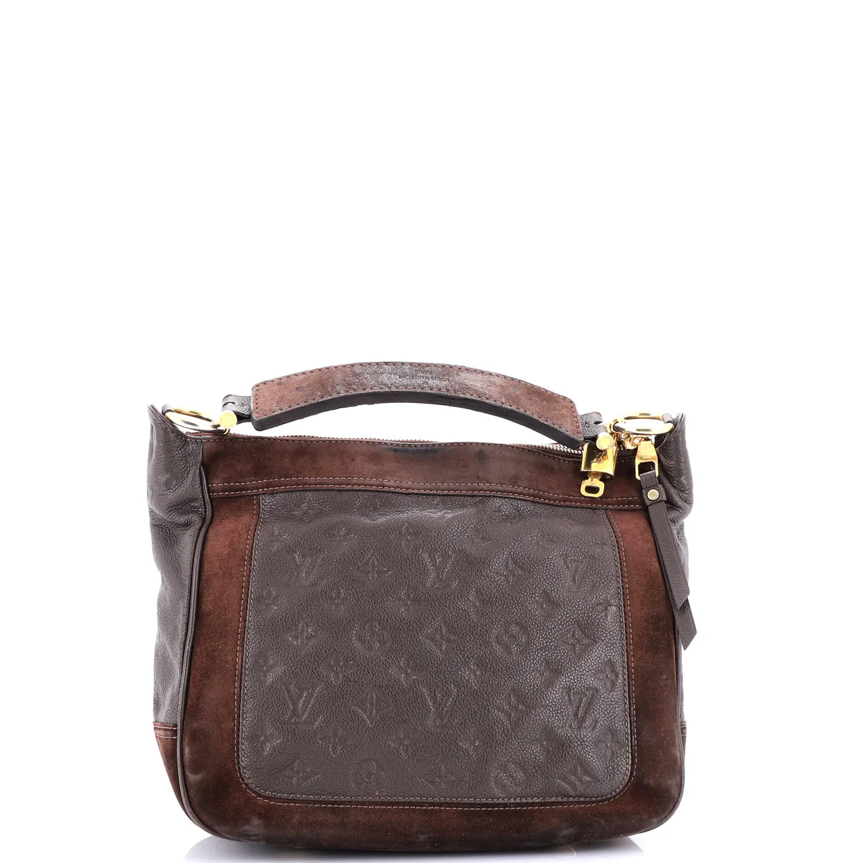 Audacieuse Handbag Monogram Empreinte Leather MM - Deep Luxury