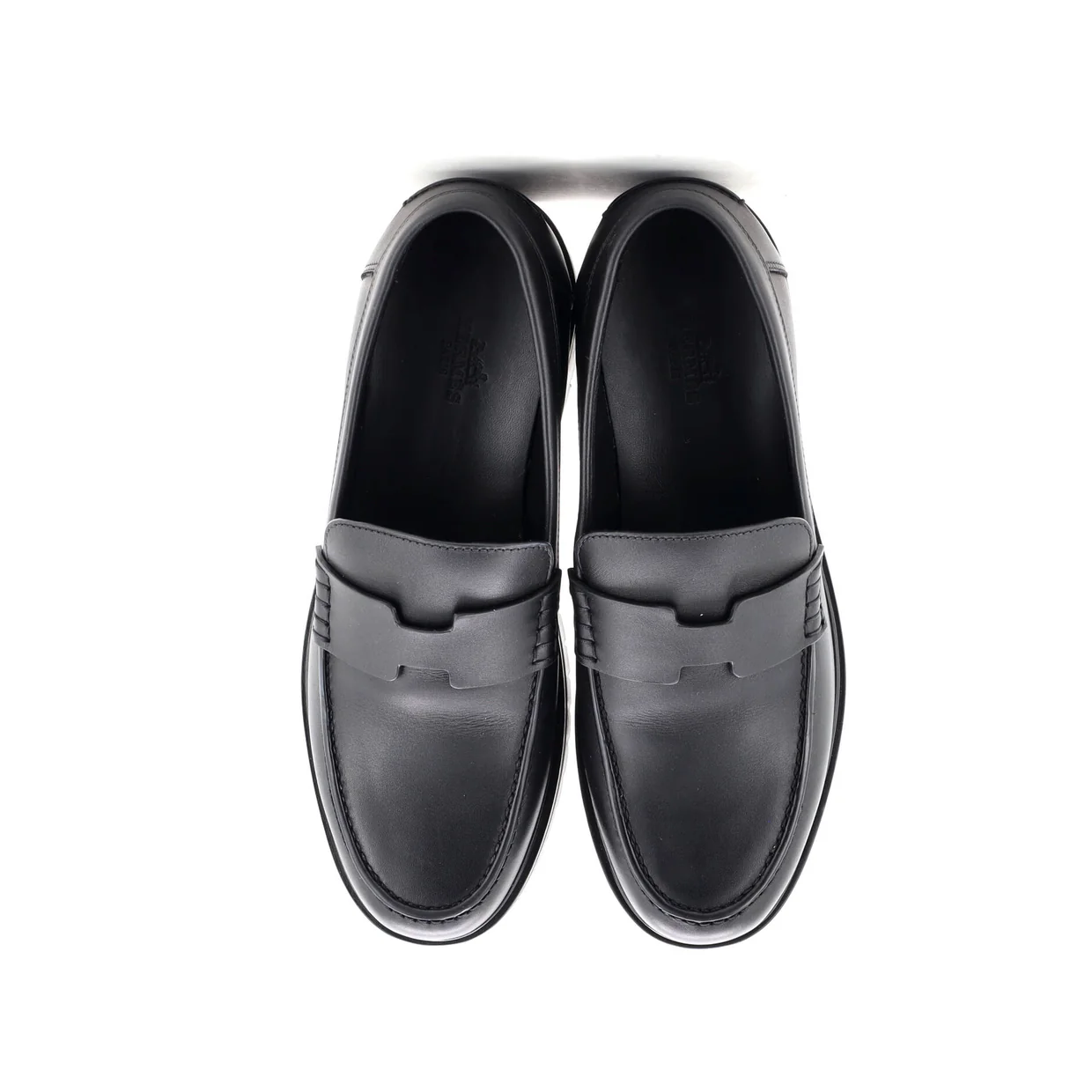 Women's Hitch Platform Loafers Leather - Deep Luxury