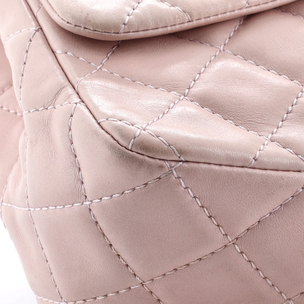 Classic Single Flap Bag Quilted Lambskin Jumbo - Deep Luxury