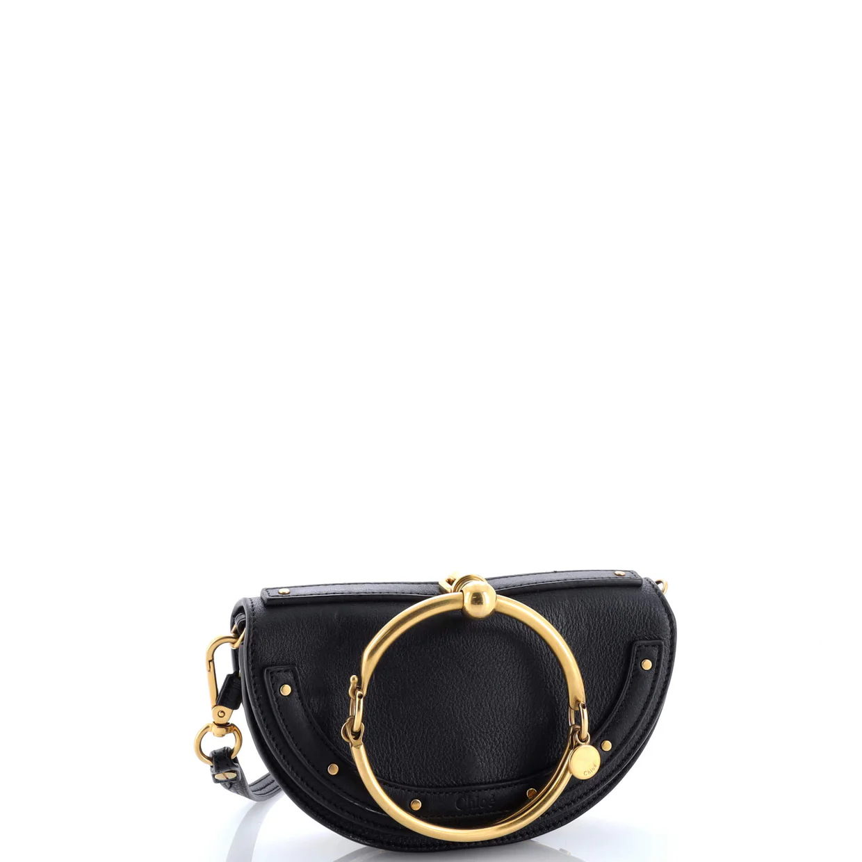 Nile Crossbody Bag Leather Mini - Deep Luxury