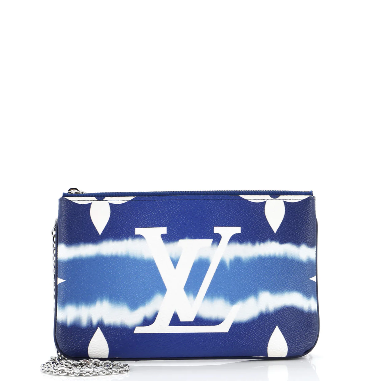 Double Zip Pochette Limited Edition Escale Monogram Giant - Deep Luxury