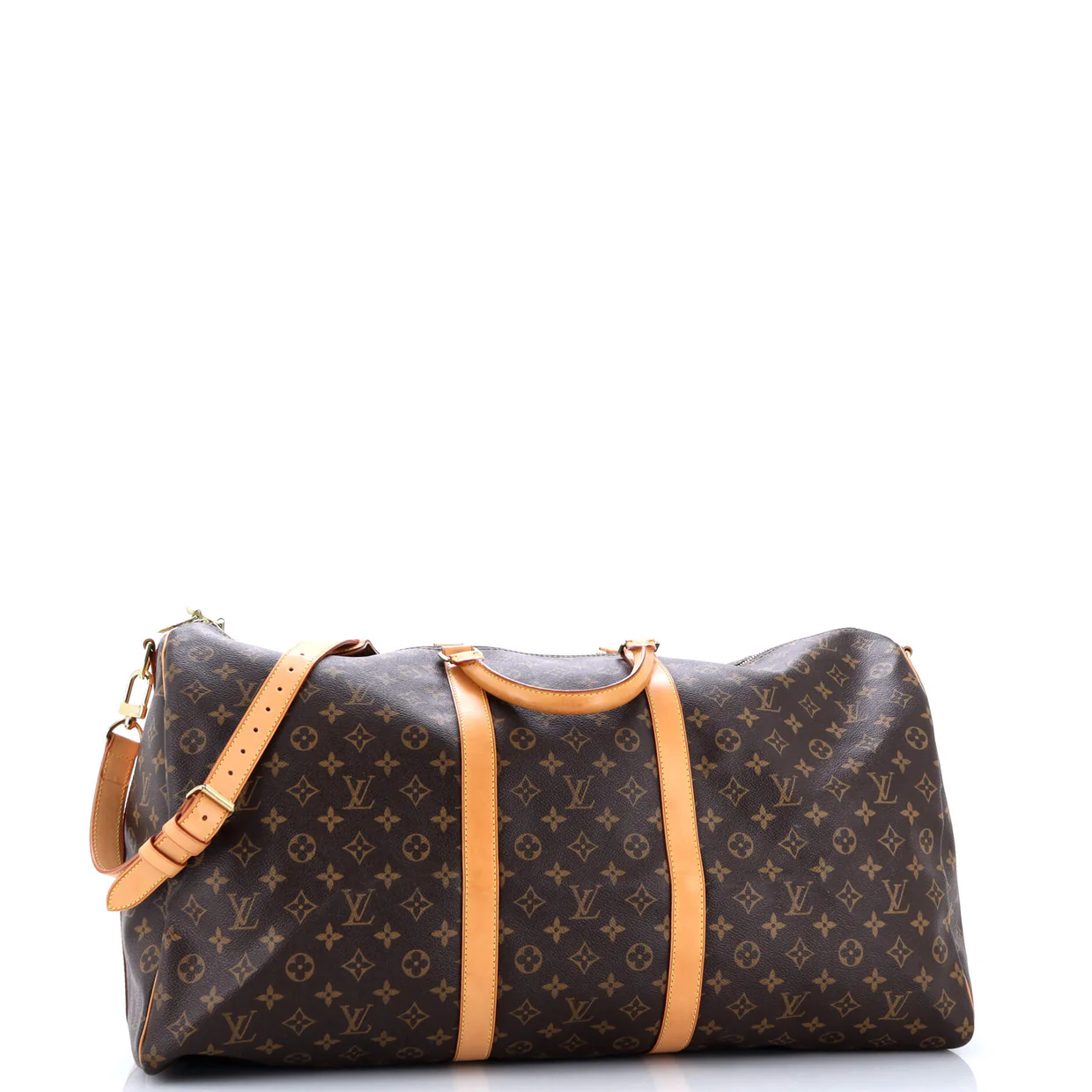 Keepall Bandouliere Bag Monogram Canvas 60 - Deep Luxury