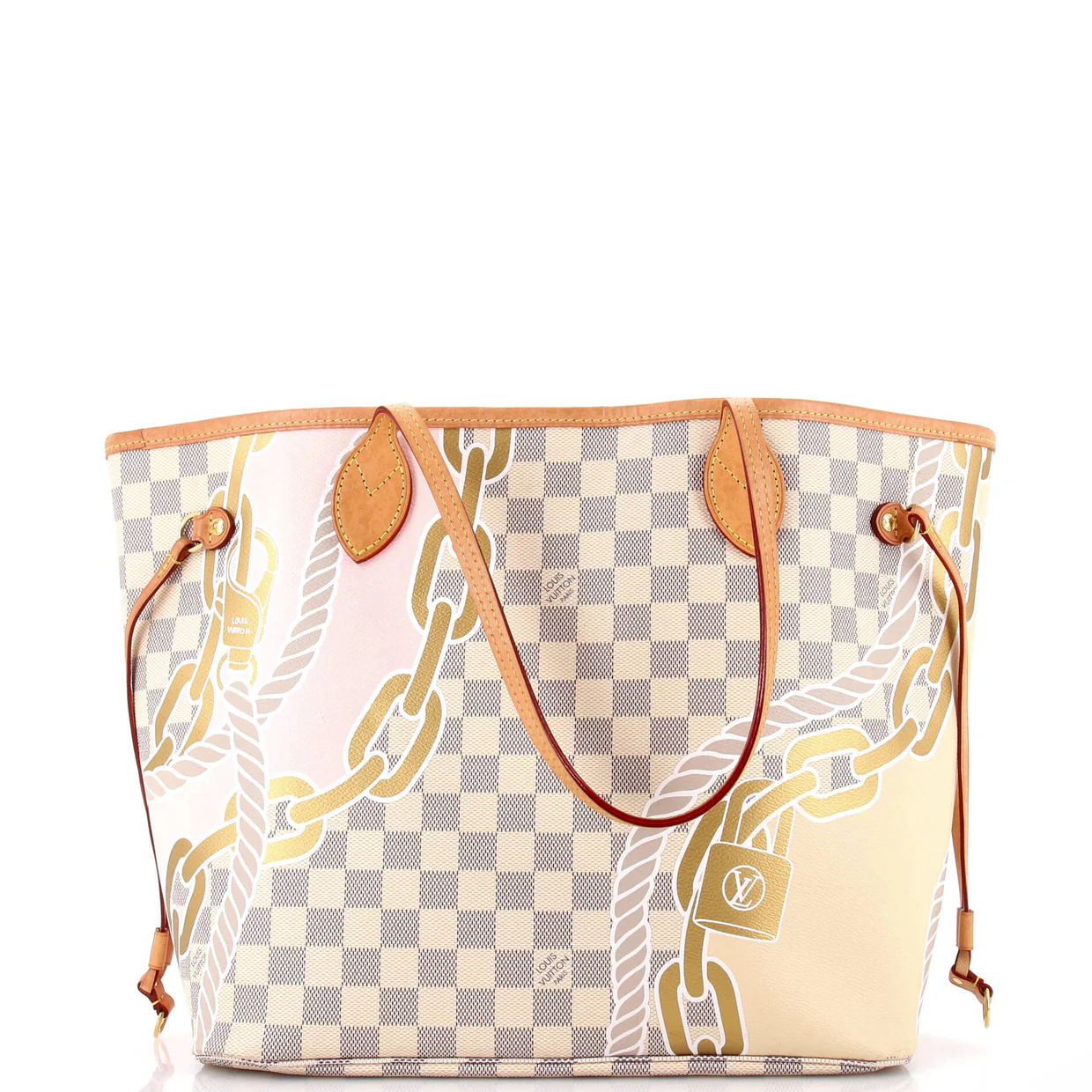 Neverfull NM Tote Limited Edition Nautical Damier MM - Deep Luxury