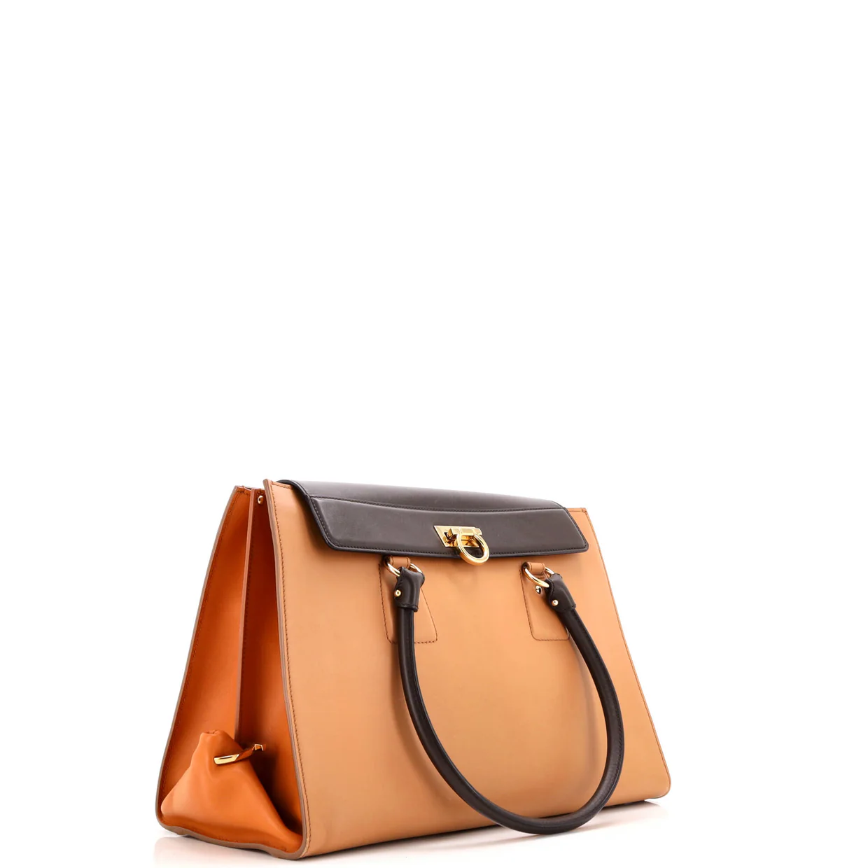 Lotty Satchel Leather Large - Deep Luxury