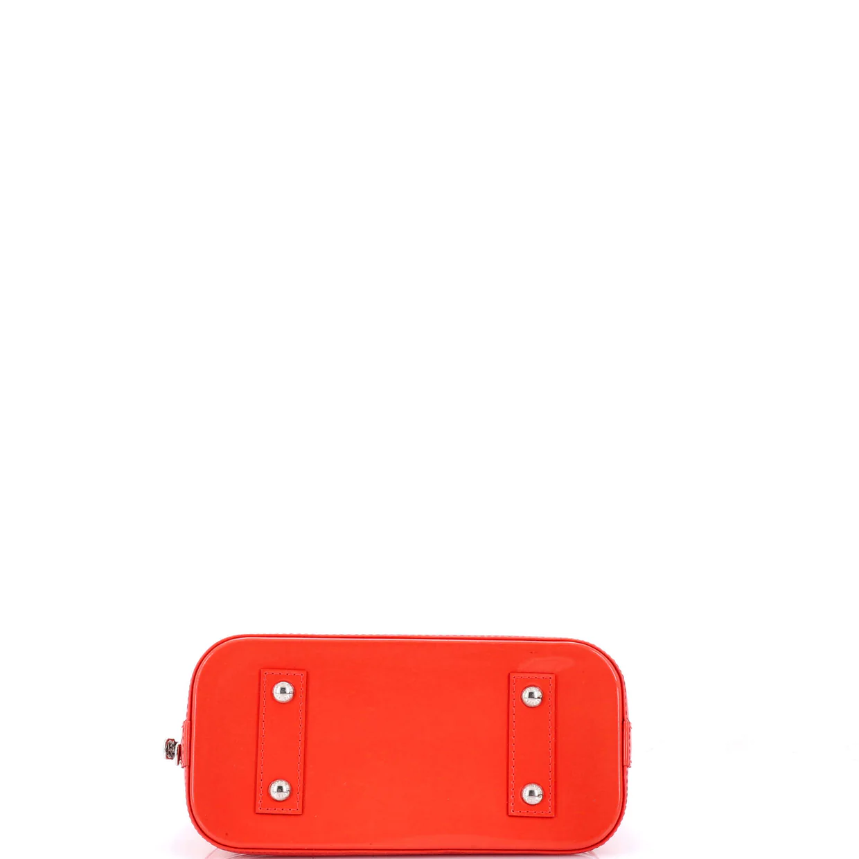Alma Handbag Limited Edition Monogram Vernis Rayures BB - Deep Luxury