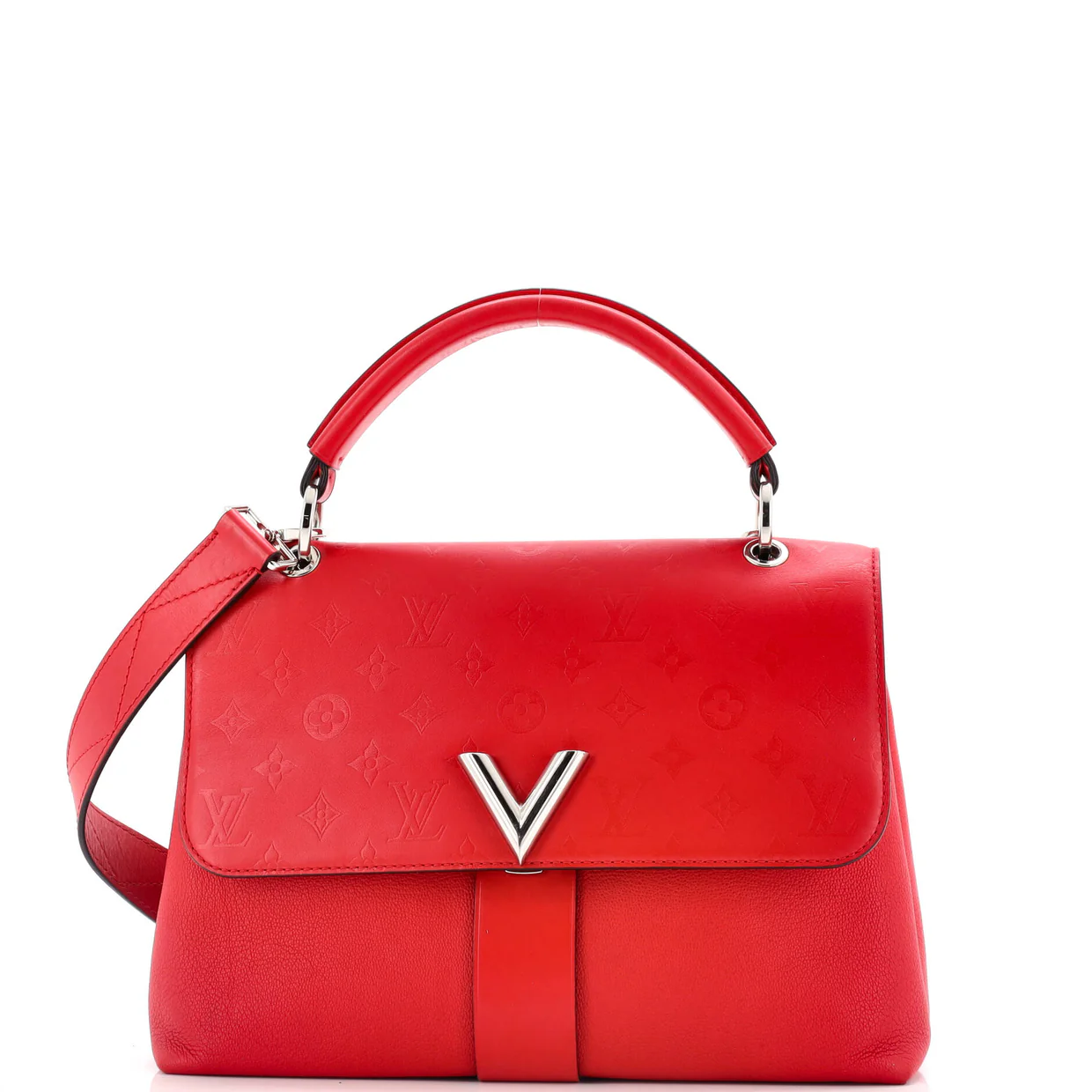 Very One Handle Bag Monogram Leather - Deep Luxury