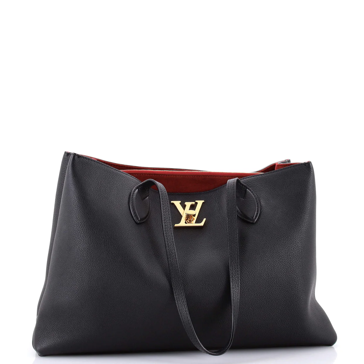 Lockme Shopper Tote Leather - Deep Luxury